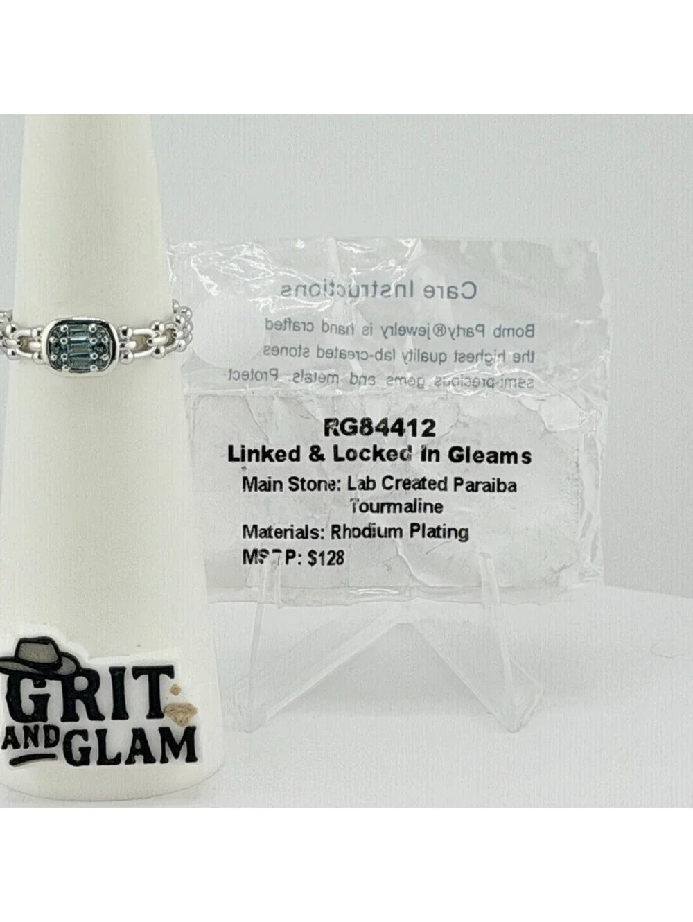 Bomb Party Ring Sz 7 